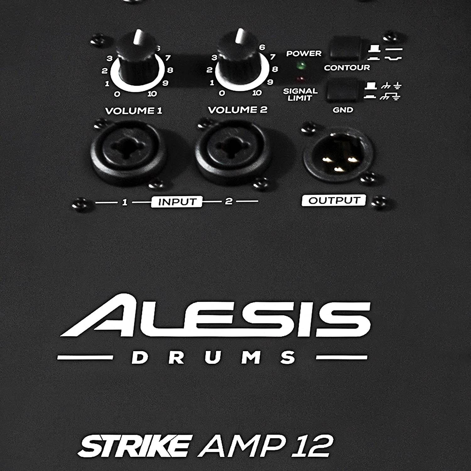 Alesis Strike Amp 12 | 2000-Watt Ultra-Portable Powered Drum Speaker / Amplifier With 12-Inch Woofer, High-Frequency Compression Driver and Contour EQ
