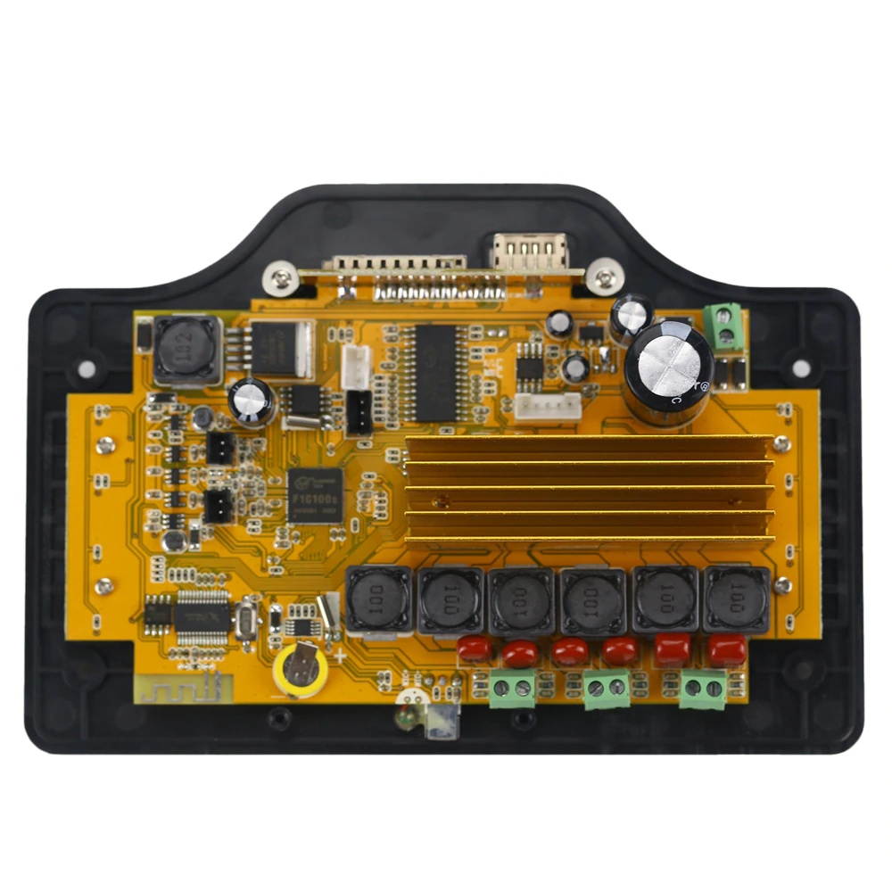 4.3 Inch LCD Decoder 2.1 Subwoofer Bluetooth Speaker Amplifier Auido Board Bluetooth Receiver MP4 MP5 50W*2+100W DC12V 24V