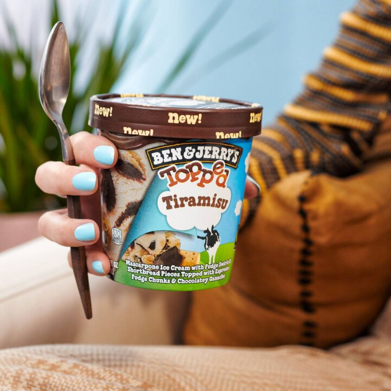 Ben & Jerry's Topped Tiramisu Ice Cream - 16oz