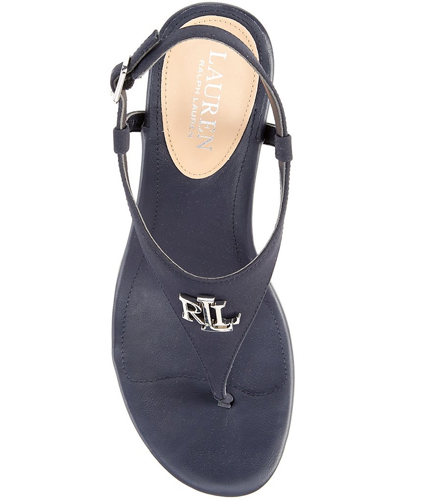 Lauren Ralph Lauren Jeannie Logo Wedges