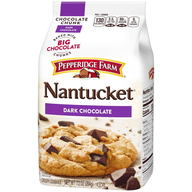 Pepperidge Farm Nantucket Dark Chocolate Cookies - 7.2oz