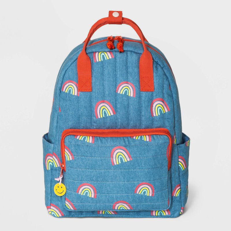 Girls' Rainbow Backpack - Cat & Jack™ Blue