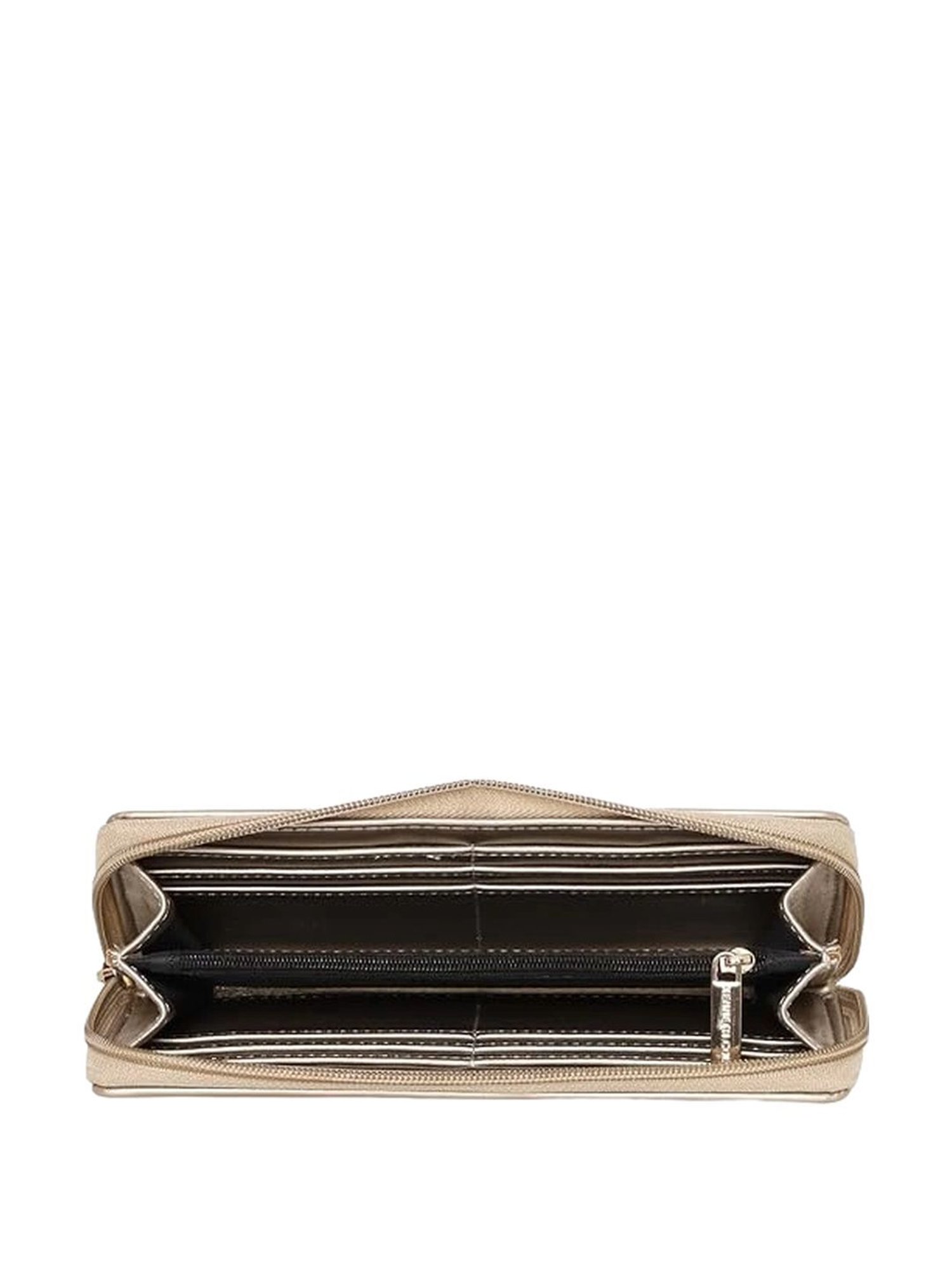 Kenneth Cole Golden Solid Zip Around Wallet for women