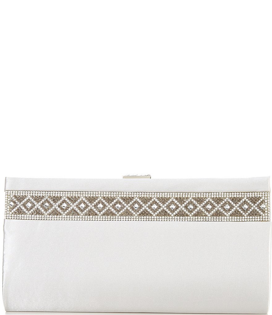 Kate Landry Crushed Crystal Clutch Bag