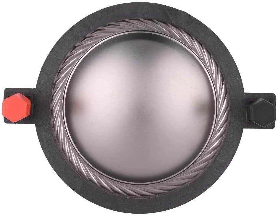 Mugast Titanium Film Diaphragm, Durable Titanium Film Treble Flat Line Voice Coil Speaker 65.5mm for Professional Audio and Compression Drives