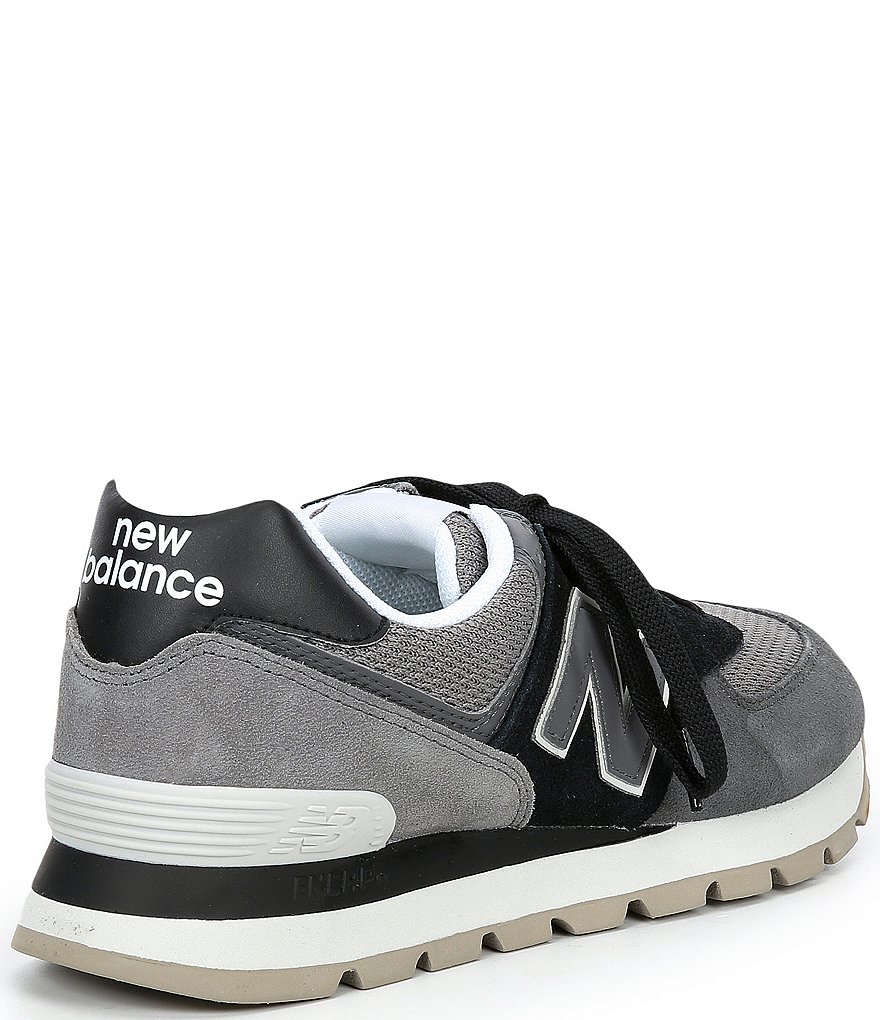 New Balance Men's 574 Suede And Mesh Lace-Up Lifestyle Shoes