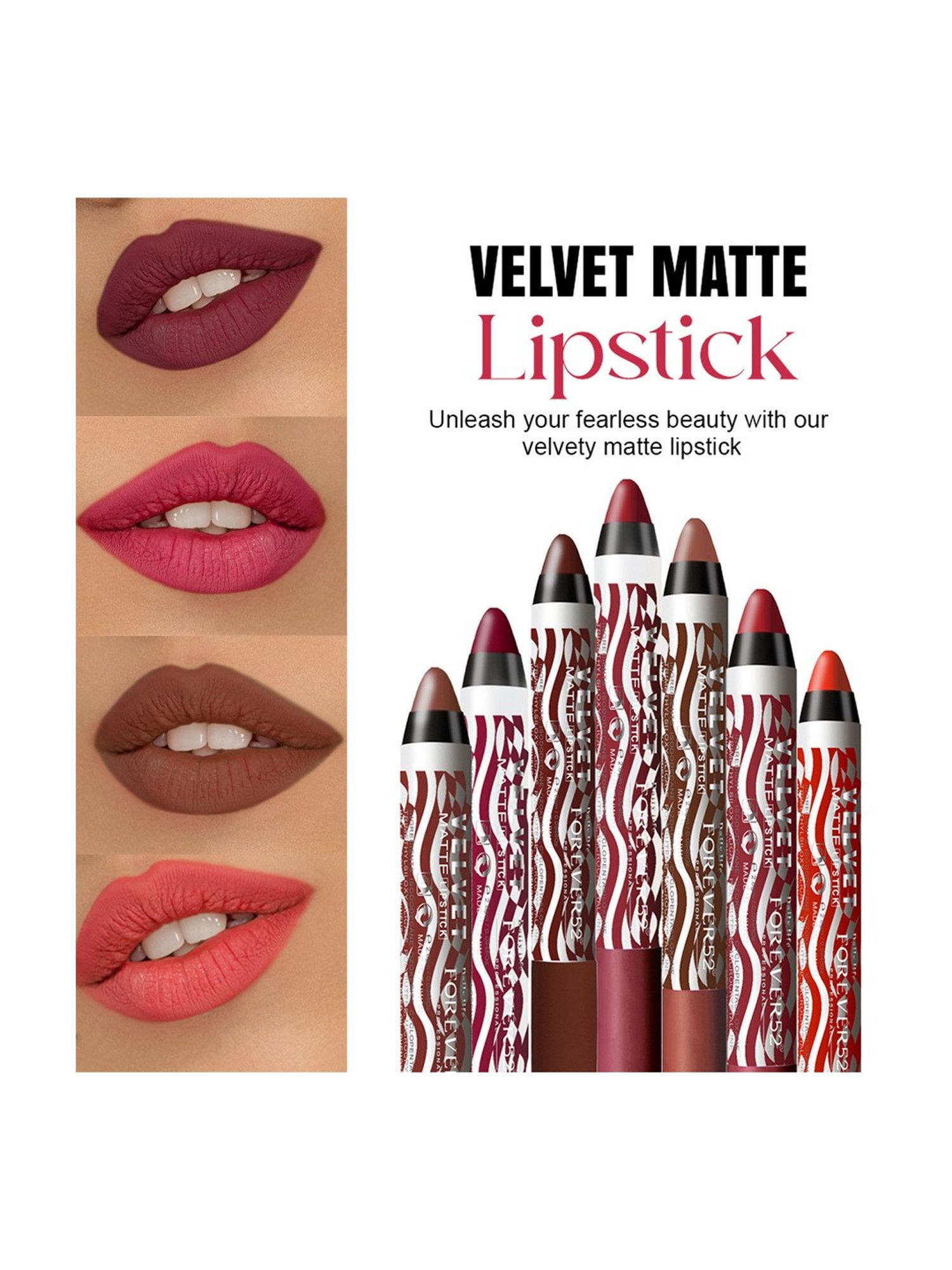 Daily Life Forever52 Velvet Matte Lipstick FT026 - 2.8 gm