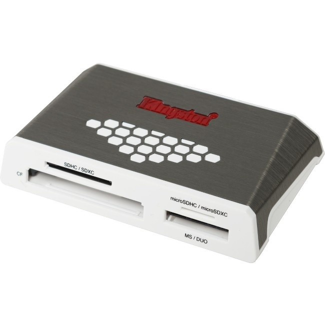 Kingston Technology USB 3.0 Hi-Speed Memory Card Media Reader Writer #FCR-HS4