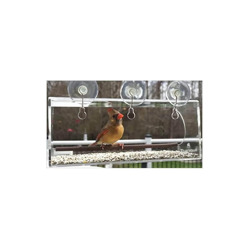 Cup Hooks, Set of 6, 2" Clear Heavy Duty Cups W/ Stainless Hook, Best for Shower, Bathroom, Kitchen, & Windows - Super Strong Pads Makes Them Perfect for Outdoor Use On Wreaths & Bird Feeders