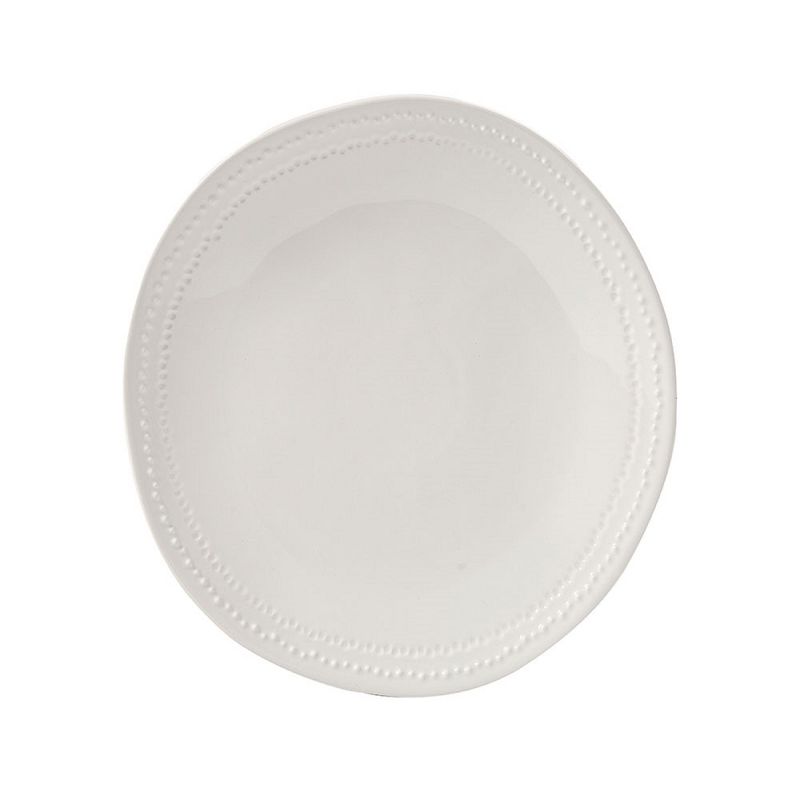 Split P Peyton Dinner Plate Set - White
