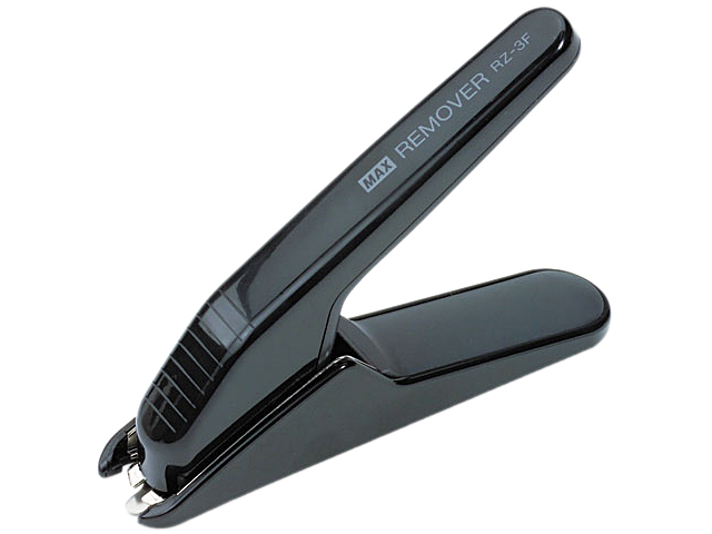 Max RZ-3F Heavy-Duty Staple Remover, Black