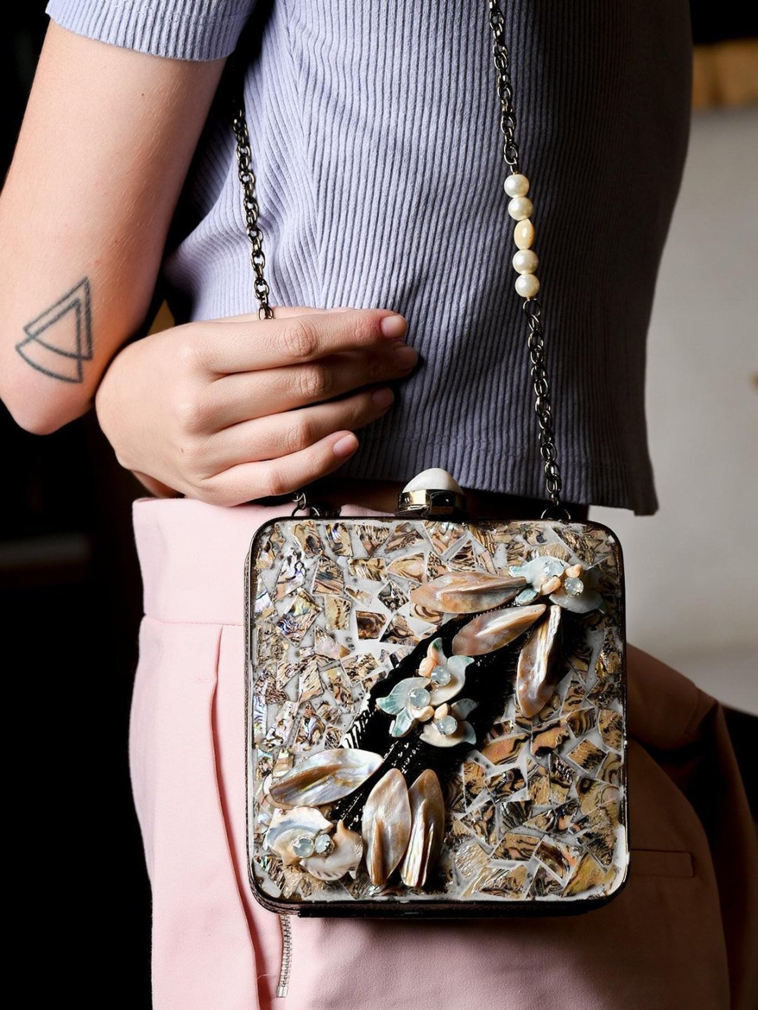 Odette Multicolor Floral Sling Handbag