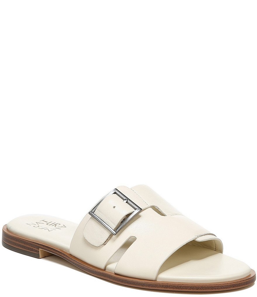 Naturalizer Faryn Leather Slide Sandals