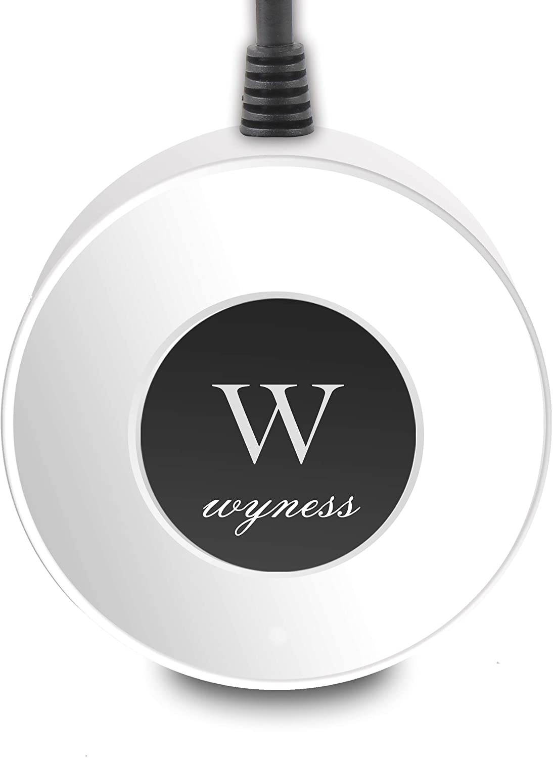 6-Port USB Charger Desktop Charging Station(Type-C Quick Charge 3.0 and 4 USB Ports)PowerPort 6 Multi USB Charger Hub for Smartphone Tablet Headset Bluetooth Speaker and More White