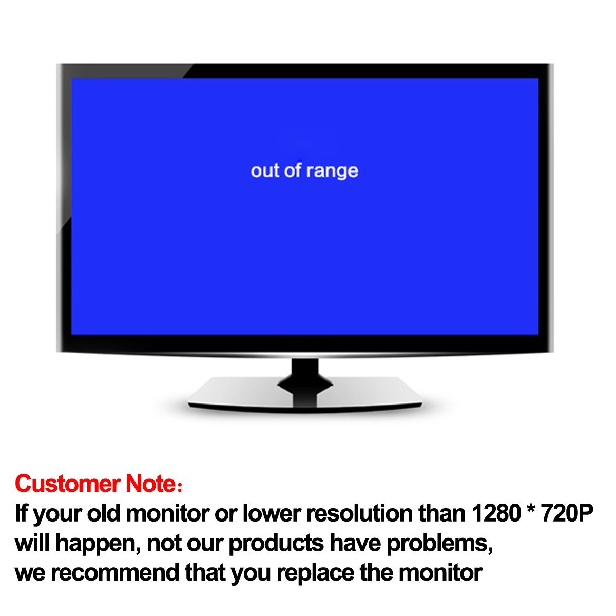 HDMI to VGA Output, Costech HD 1080p Gold-plated Active TV AV HDTV Video Cable Converter Adapter Plug and Play for HDTVs, Monitors, Displayers, Laptop Desktop Computer (Black)