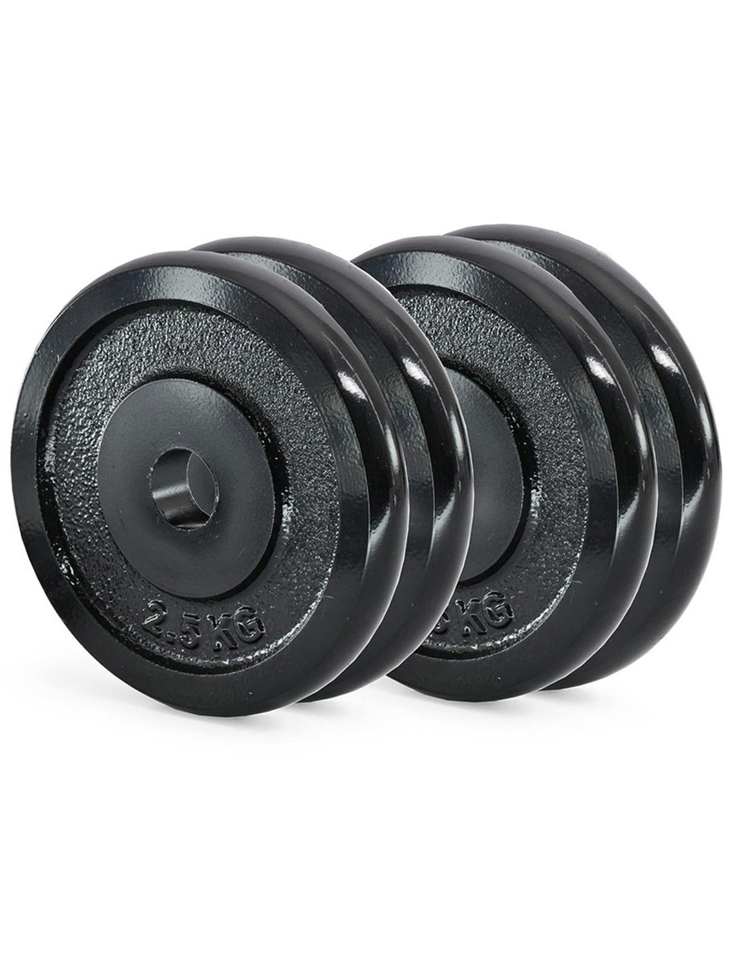 Kakss Cast Iron Spinlock Adjustable Dumbbell For Home Gym, Bodybuilding Fitness (Black) Size - 30KG