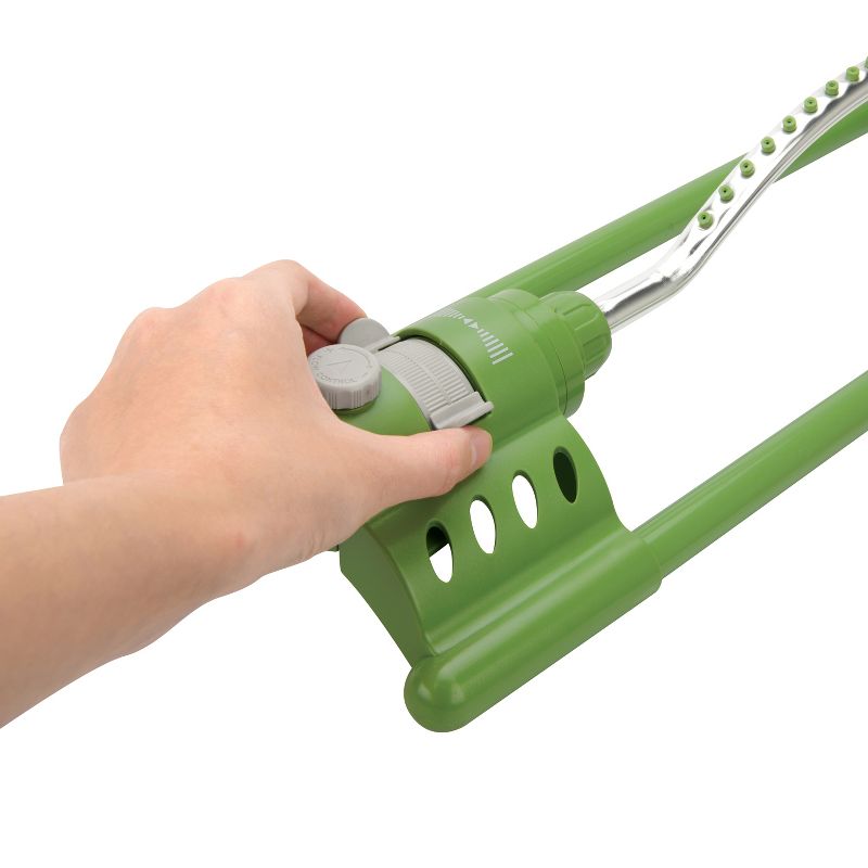 Martha Stewart MTS-OSPR18M Oscillating Sprinkler | 4295 sq ft Max Coverage | 18 Precision Nozzles