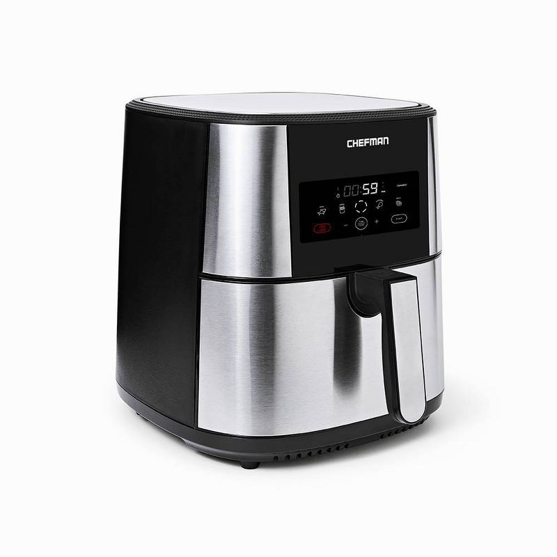 Chefman 8qt Digital Air Fryer - Silver
