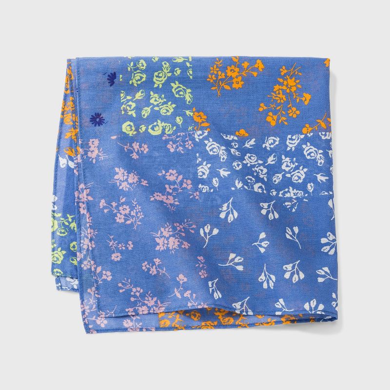 Women's Jacquard Bandana - Universal Thread™ Green One Size