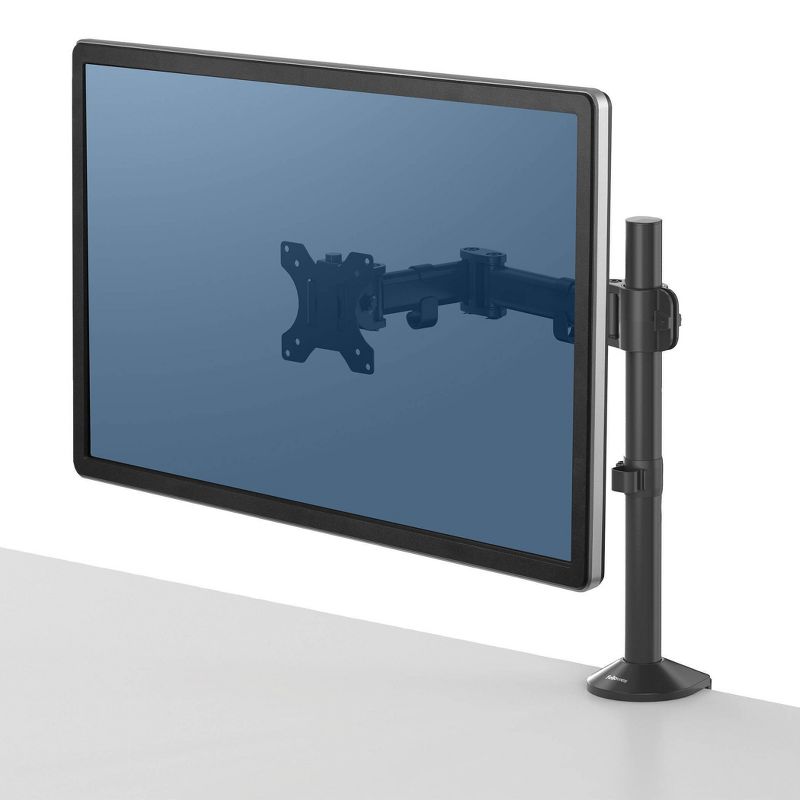 Amer Adjustable Monitor Mount, Up to 24", Black (AMR2CV) 