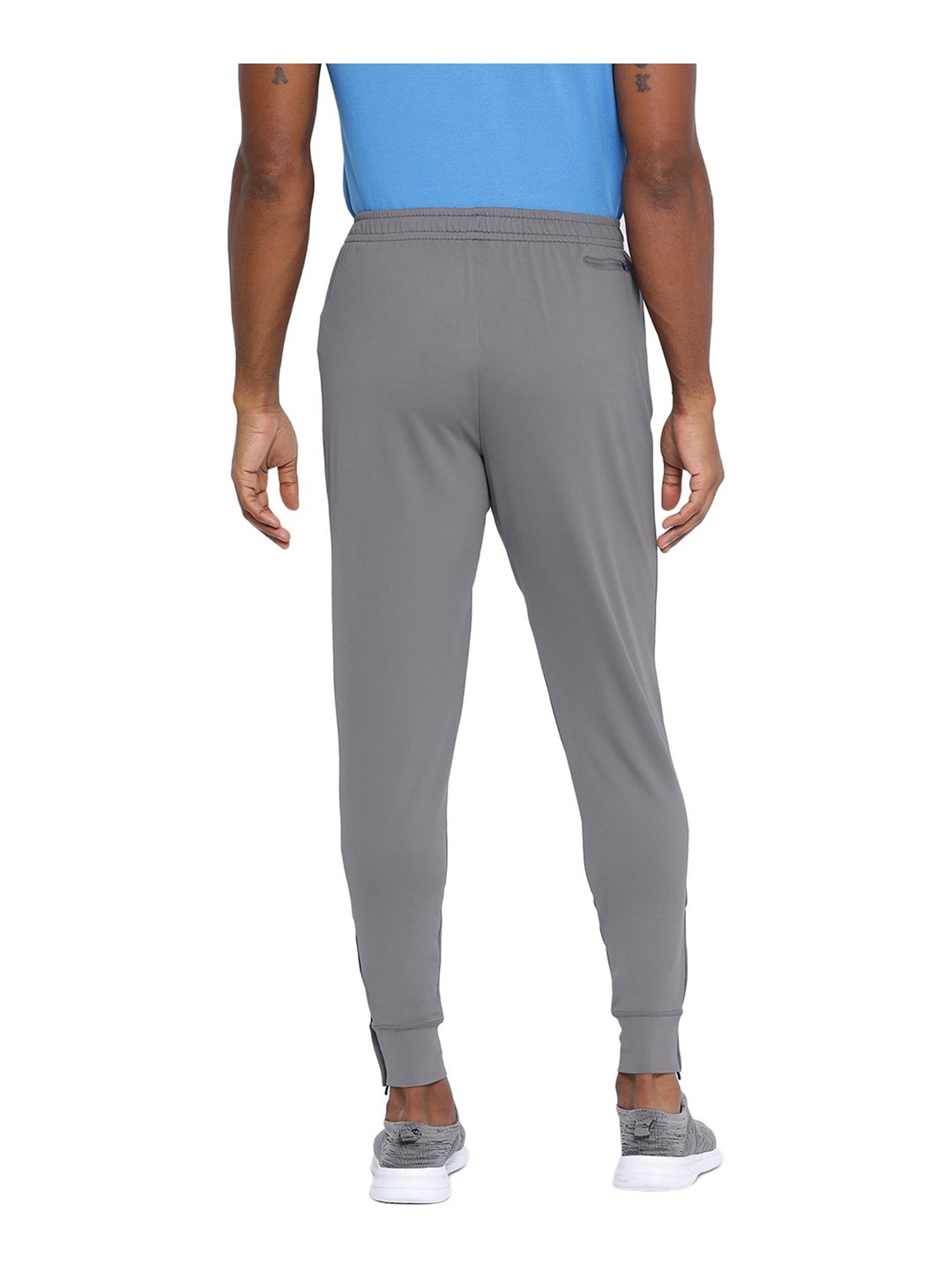 Nike Grey Polyester Trackpants