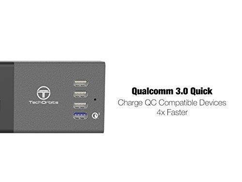 6 Outlet Power Strip With 3' Cord, Black