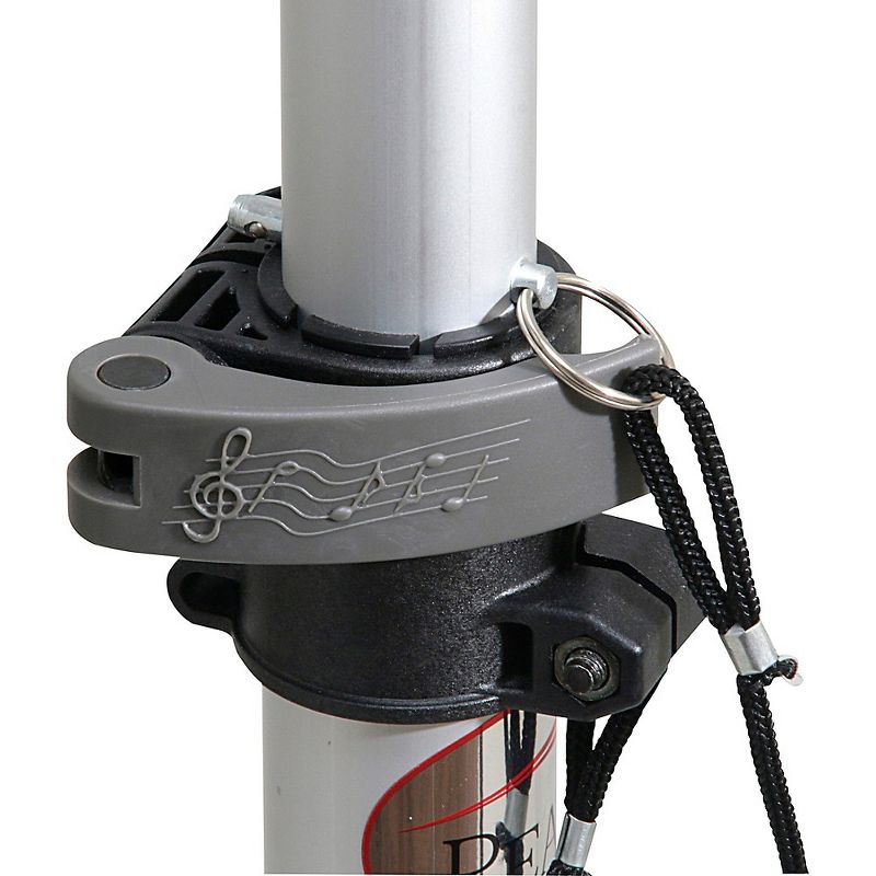 Peak Music Stands SS-20S Speaker Stand with Safety Pin Silver