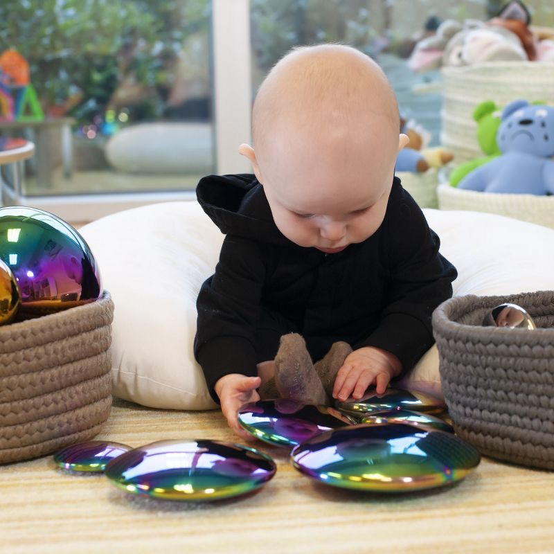 TickiT Color Burst Reflective Sensory Discs - Set of 7