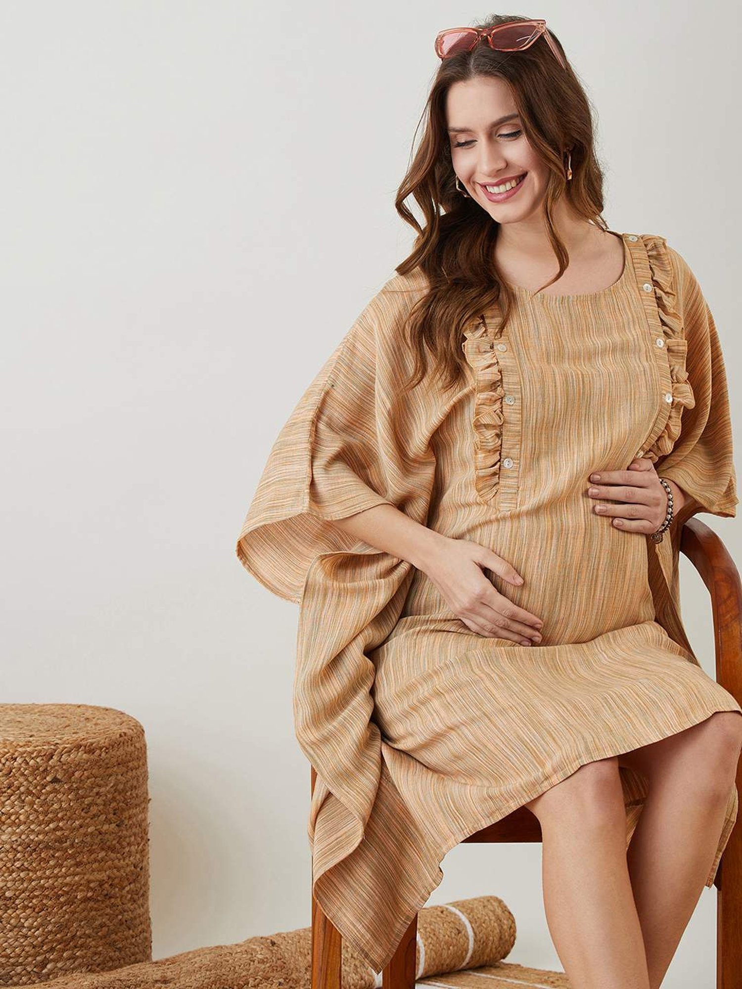 KOI SLEEPWEAR White Maternity Leggings