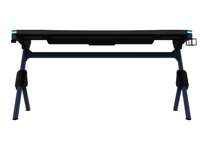 Gamdias DAEDALUS M1 (Black) 60" RGB Gaming Desk, Computer Table, Giant Mouse Mat, Cup Holder and Headphone Hook