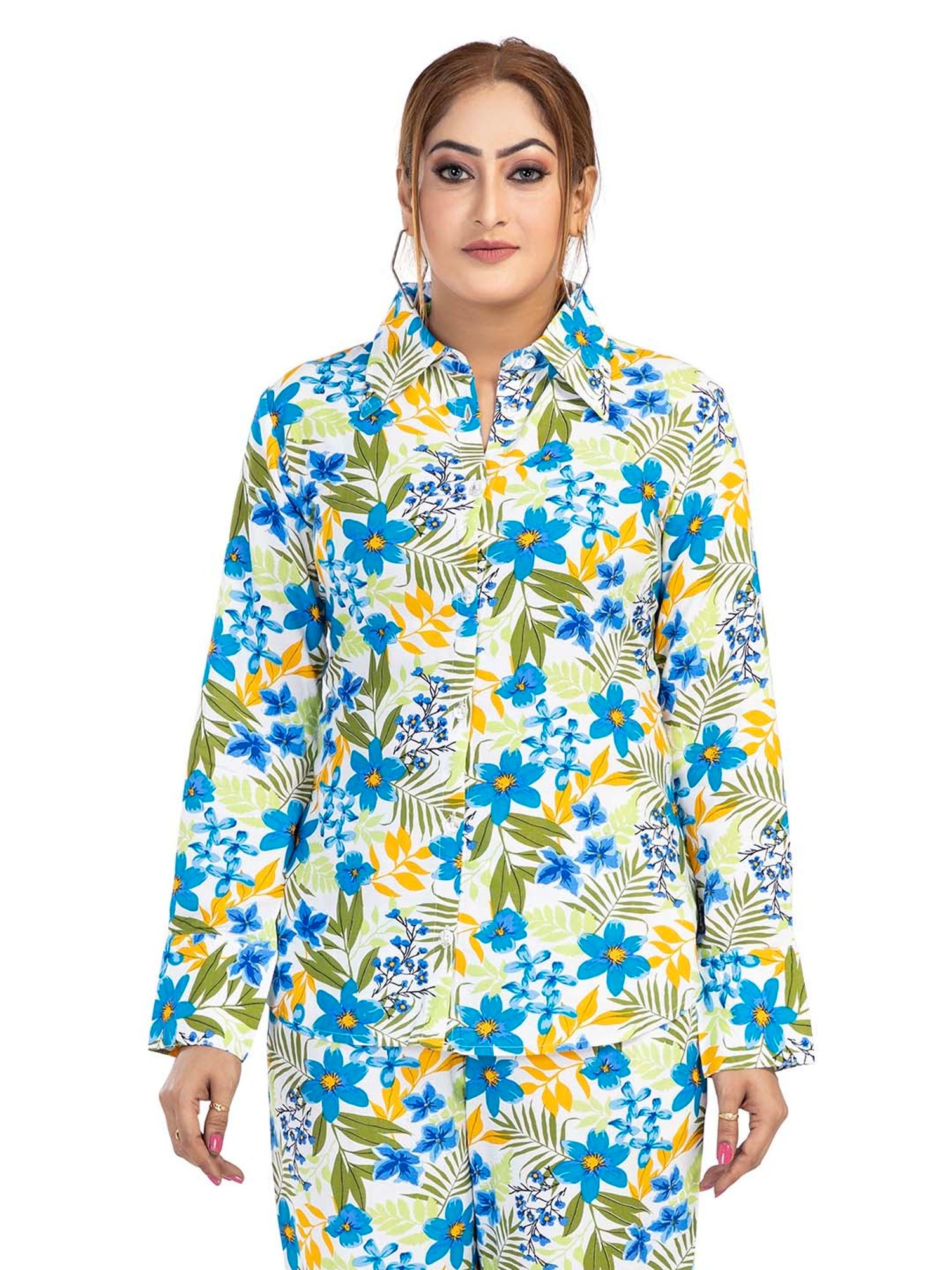 Nino Bambino Multicolor Printed Shirt With Pants