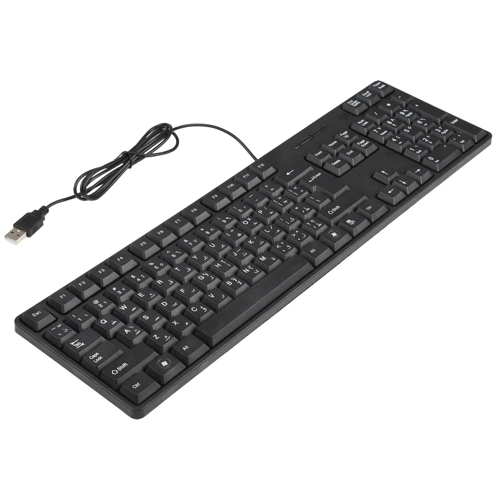 Mini i10 2.4G Air Mouse Wireless Keyboard with Touchpad Black