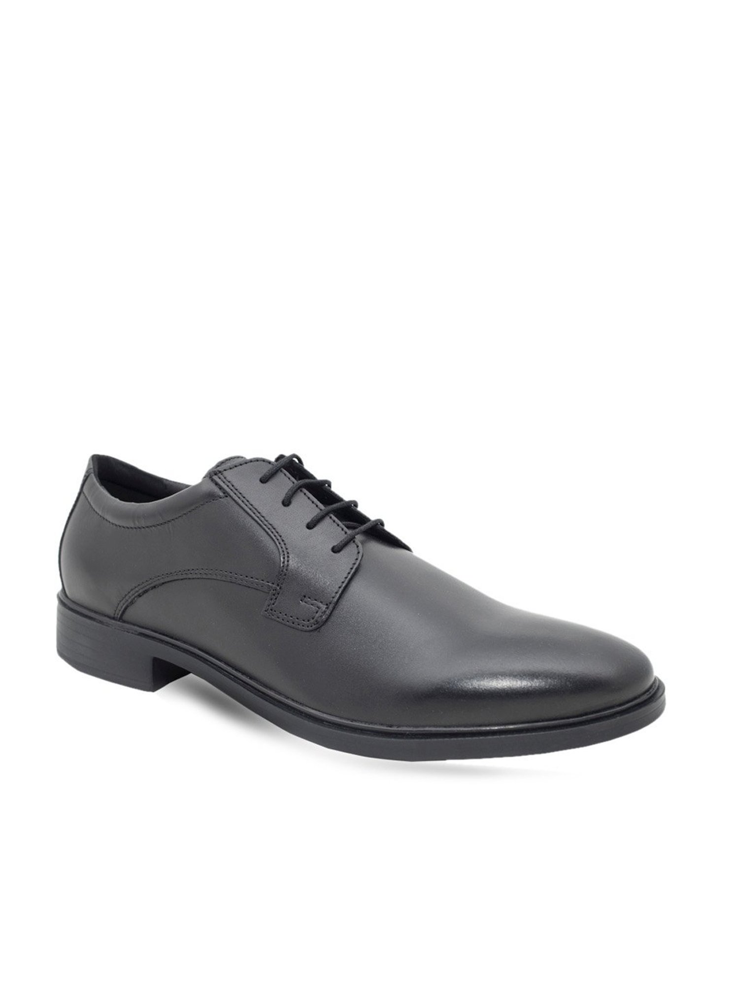 Geox Men's U Gladwin Black Derby Shoes