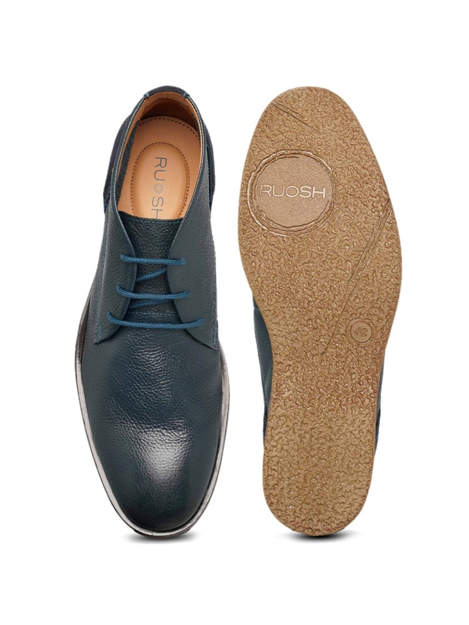 Ruosh Men's Green Chukka Boots