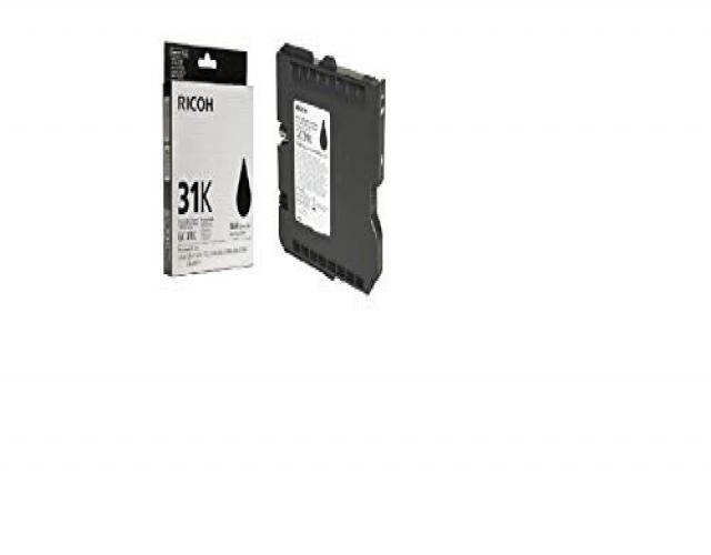 RICOH BR AFICIO GXE3300N, 1-GC31K SD BLACK INK 405688 by RICOH
