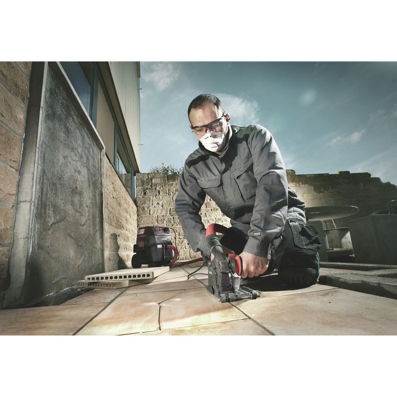 Metabo 600431680 T 13-125 CED 12 Amp 9,600 RPM 5 in. Corded Diamond Concrete Cutter with Lock-on