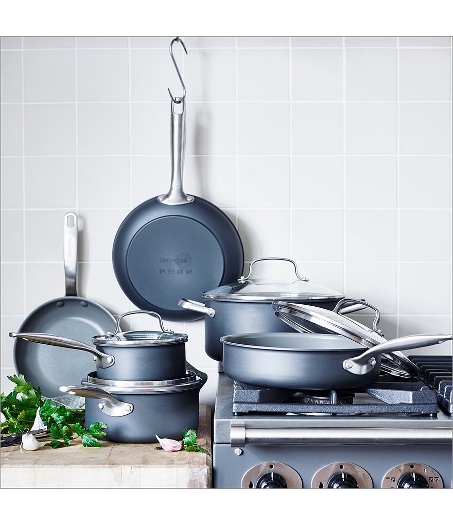 GreenPan Chatham Ceramic Non-Stick 10-Piece Cookware Set