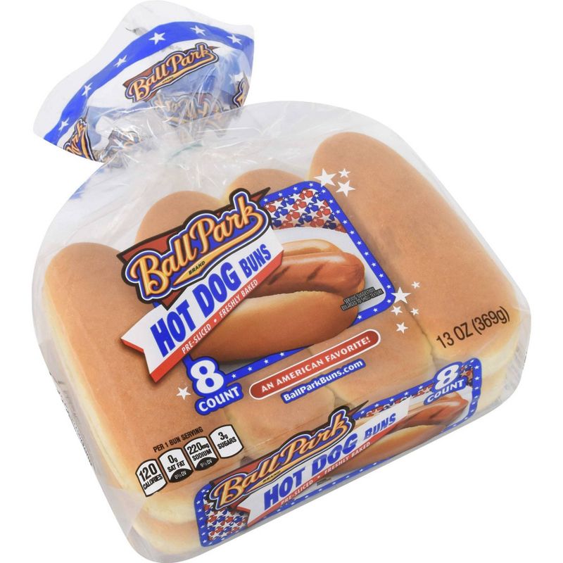 Ball Park Hot Dog Buns - 14oz/8pk