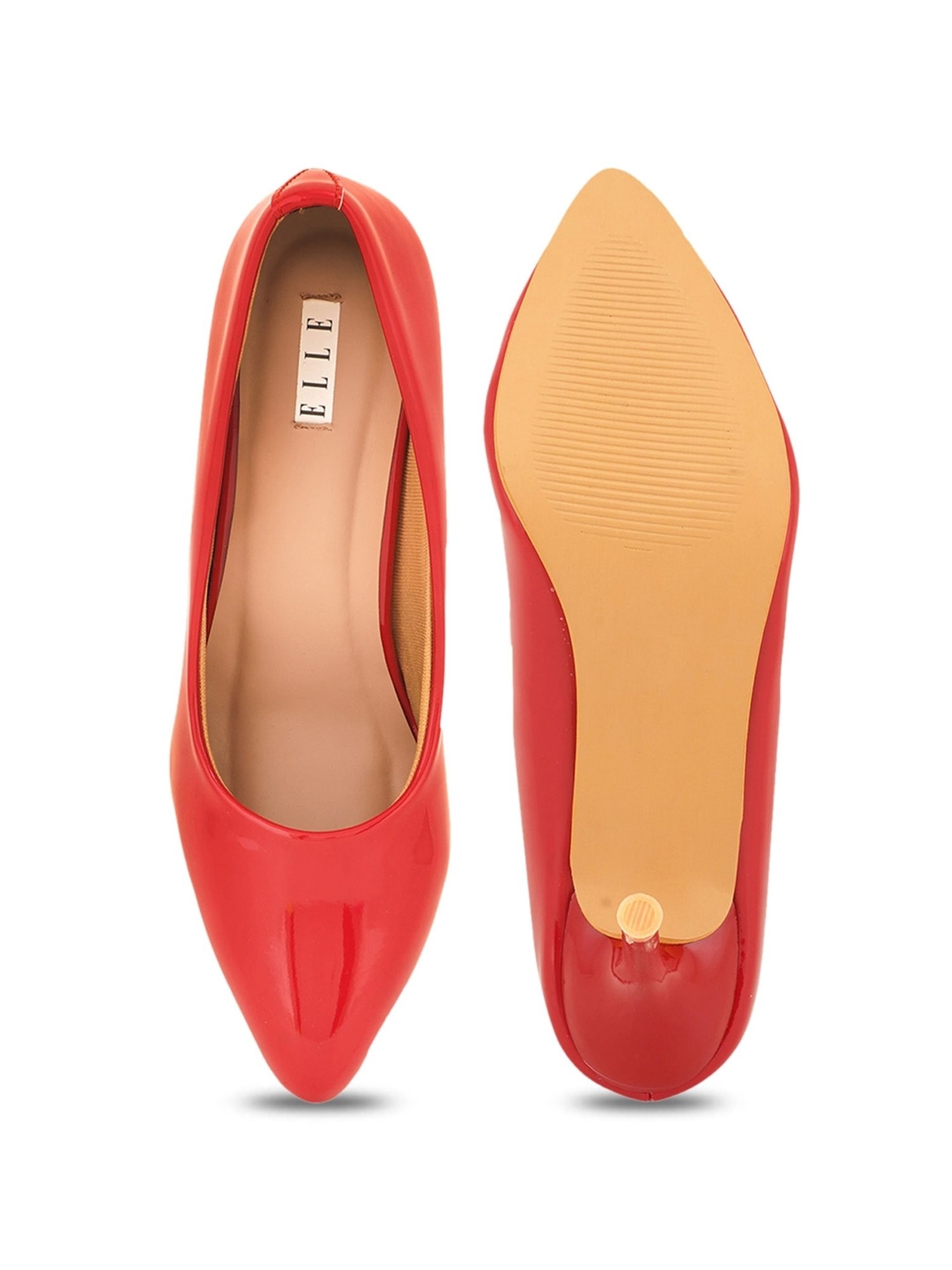 Elle Women's Red Stiletto Pumps