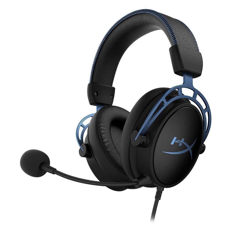 HyperX Cloud Alpha S Over-Ear Gaming Headset - Blue (Manufacturer Refurbished)
