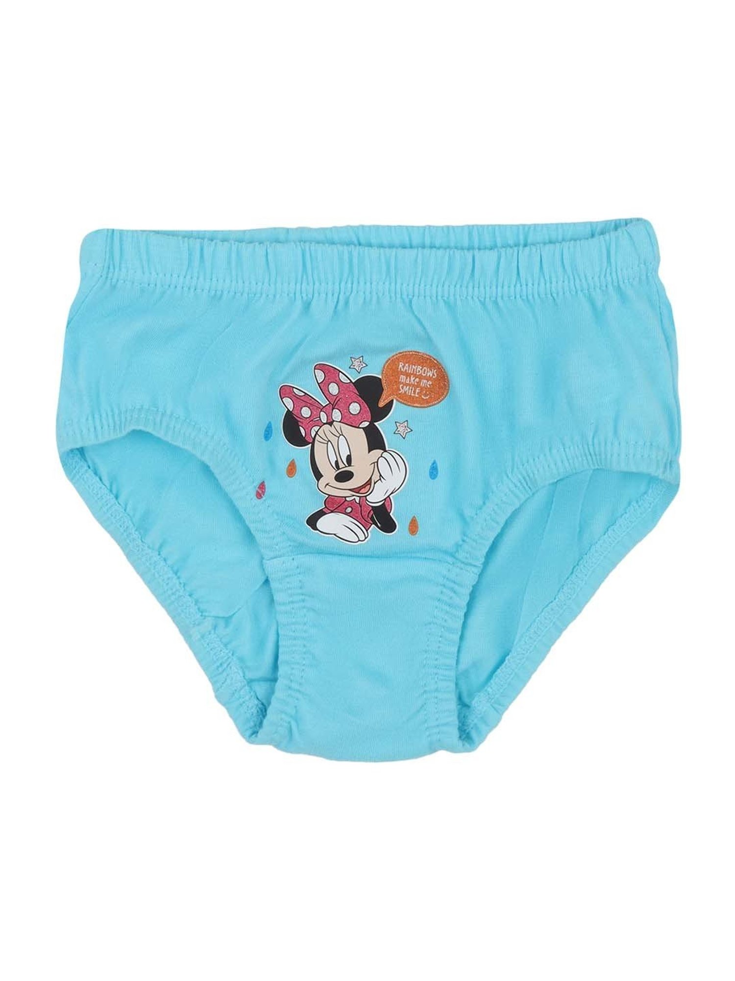 D'chica Kids Multicolor Cotton Printed Panties - Pack of 6