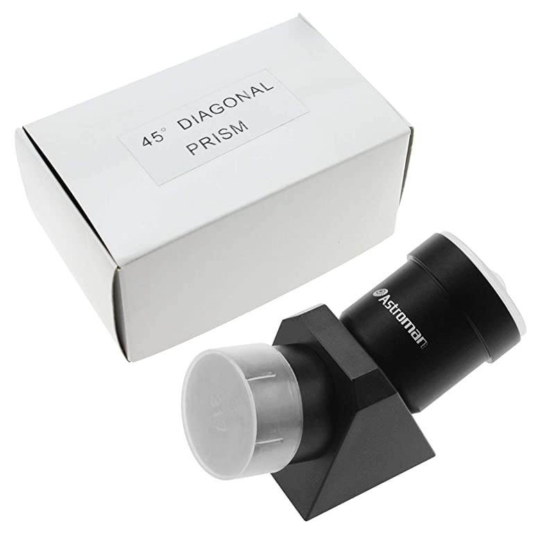 125quot 45Degree Diagonal Prism Optical Prism Inside Rather Than a Mirror which Makes Your Image Clear and Sharp