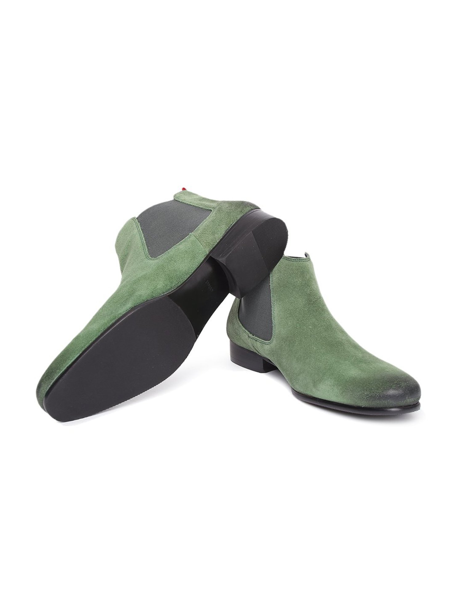 Gabicci Men's Olive Chelsea Boots