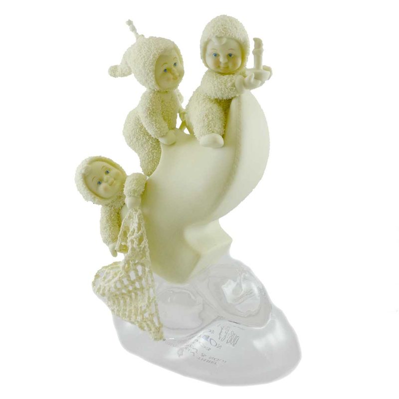 Dept 56 Snowbabies The Fisherman Three Winken Bl Shoe Sailboat  -  Decorative Figurines