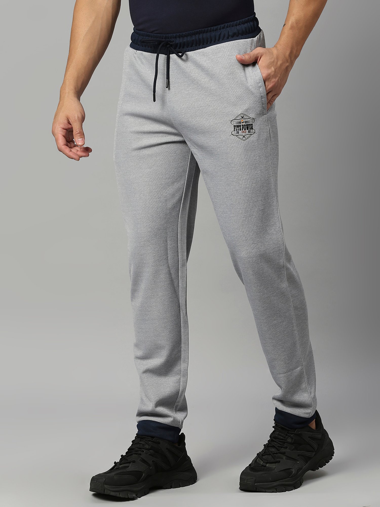 Fitz Grey Slim Fit Joggers