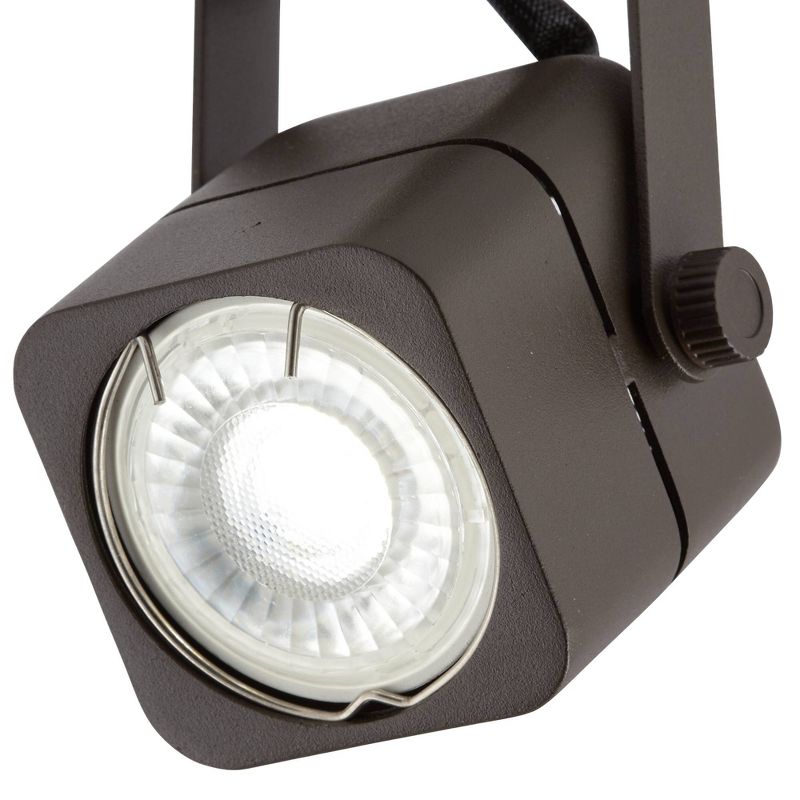 Pro Track Bronze Square 6.5 Watt LED Bullet Head for Juno Track System