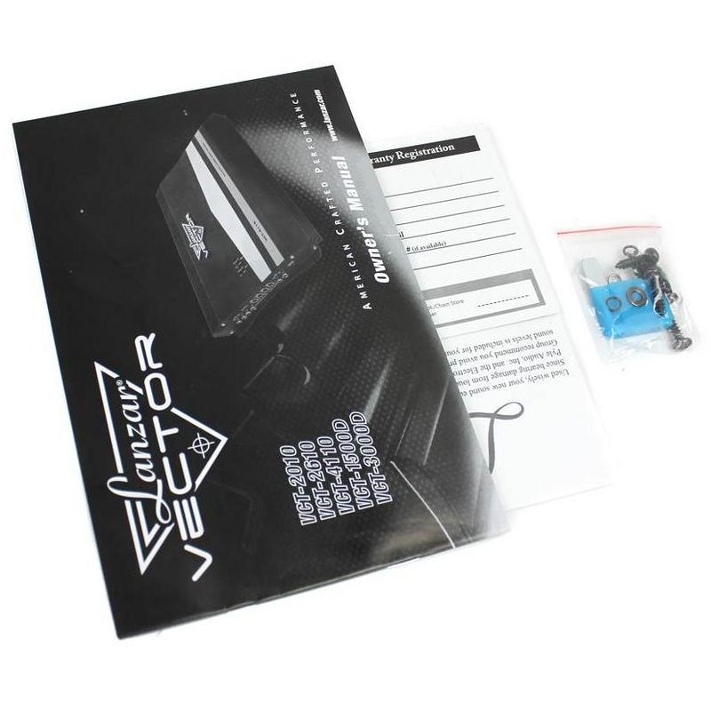 Lanzar Audio VCT2610 6000W 60A 2 Channel Car Amplifier Power Amp Stereo MOSFET