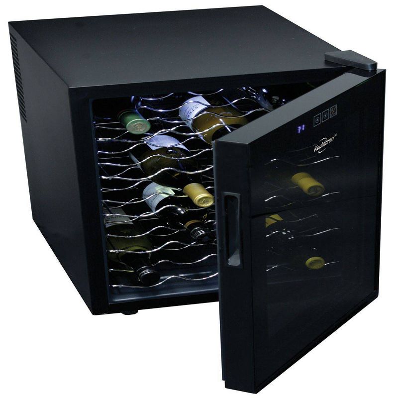Koolatron 20-Bottle Wine Cooler - Jet Black