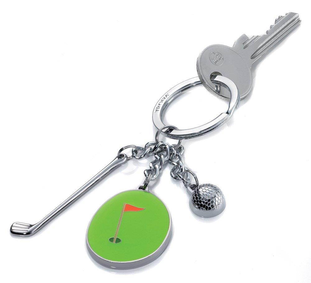 Troika Hole in One Golf Keyring (KR1133CH)