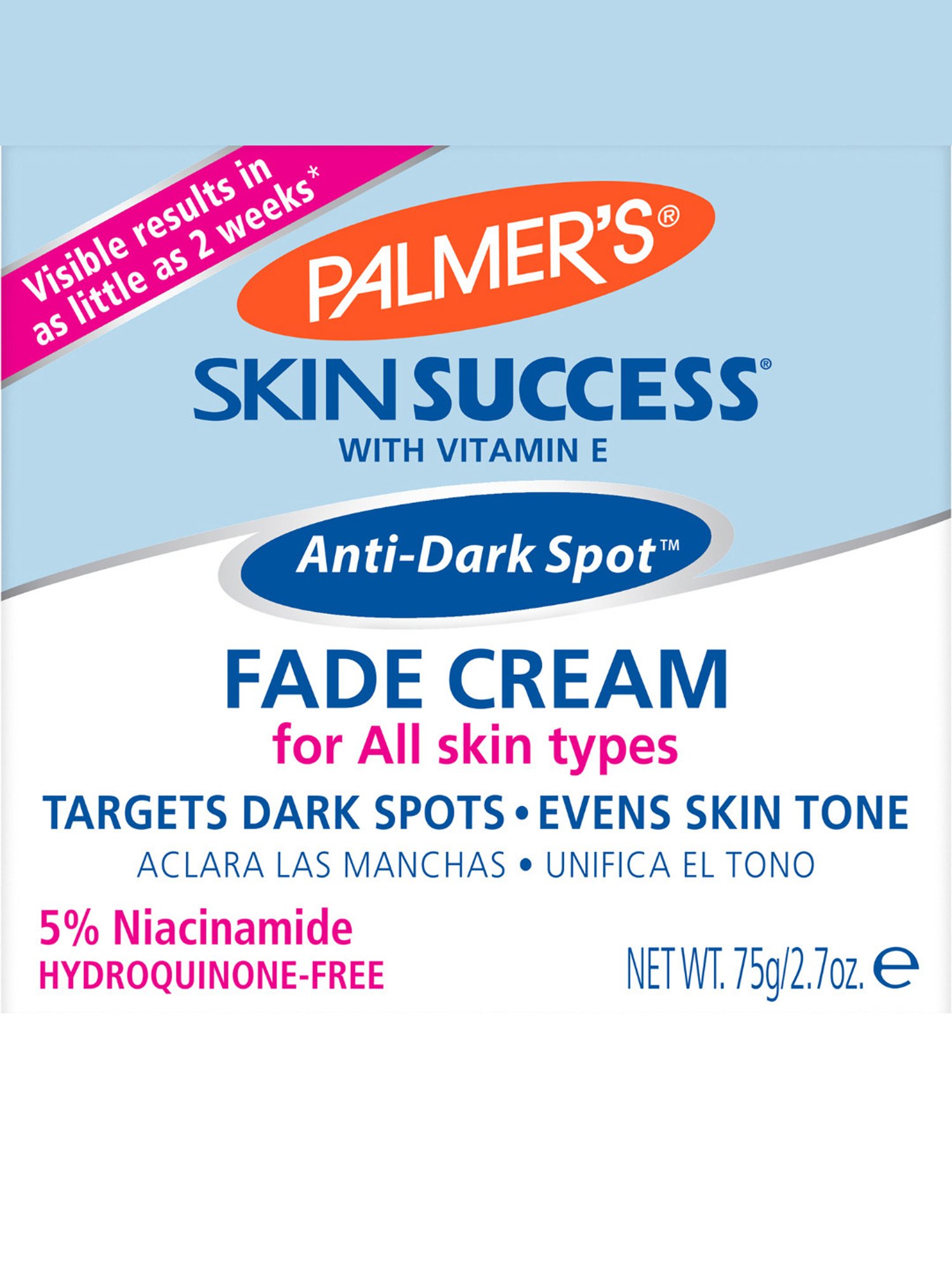 Palmer's Skin Success with Vitamin E Anti-Dark Spot Fade Cream for All Skin Types - 75 gm